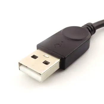 HW24USB 3.0 Moterų Dual USB Male Extra Power Duomenų Y Pratęsimo Splitter Cable 20cm