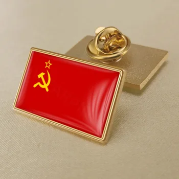 CCCP/TSRS/Sovietų Sąjungos/Sovietų Vėliava Sagė Emblemos Atvartas Smeigtukai