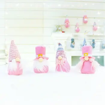 4pcs/set Kalėdų Elf švedijos Gnome Santa Lėlės, Papuošalai Kabinti Kalėdų Medžio, Židinių Apdaila