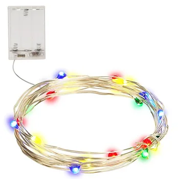 Naujųjų Metų Dekoro 1-10M, Vario Viela, LED String Žibintai Atostogų Apšvietimo Pasakų Garliava, Kalėdų Eglučių Puošimas Vestuvių Šaliai Dekoro
