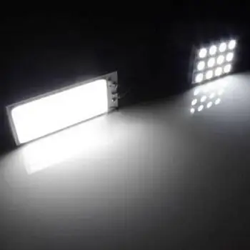 12 V Xenon HID Balta 36 COB LED Priešrūkiniai Žemėlapis Lemputės Automobilių Salono grupė Lempa Interjero LED lemputės automobilių stilius