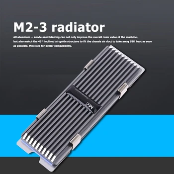 M. 2 SSD NVMe Šilumos Kriaukle heatsink M2 2280 SSD Kietąjį Diską, Aliumininiai Šilumos Kriaukle PC