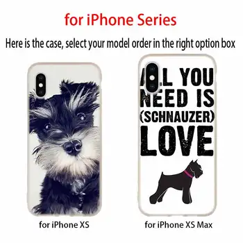 Miniatiūrinės veislės kalytę šuo meno Atveju Silikono soft iPhone 12 11 Pro X XS Max XR 8 7 6 Plius 5s SE 2020 M S 6.1 Dangtis